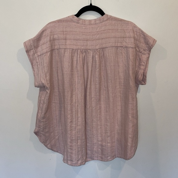 SPLENDID Priya Button Down Top in Pink Lotus NWT - Picture 7 of 8